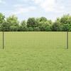 VidaXL Euro Fence with 5 U-Posts Grey 0.6x10 M Steel 3336063