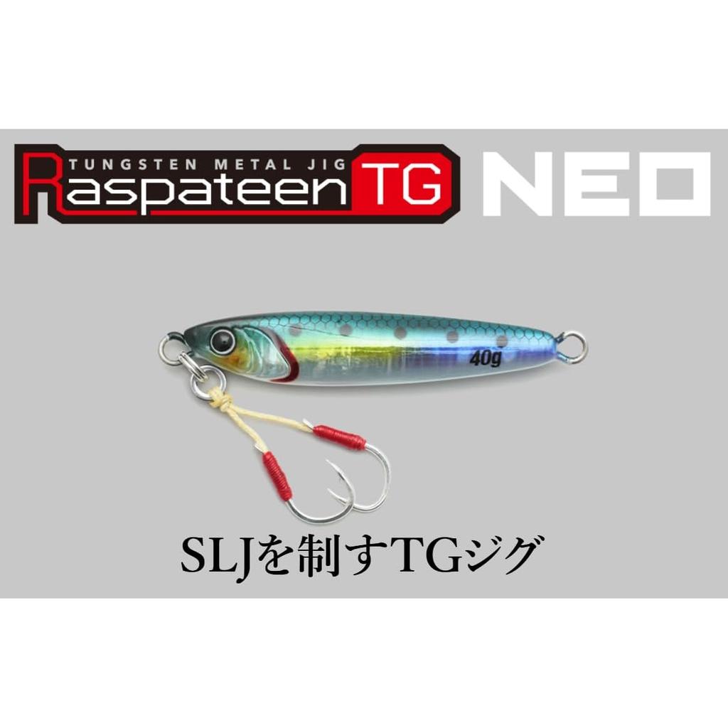 Jackall Raspateen TG NEO 60g Tungsten SLJ Jig Glow Stripe/Border Holo