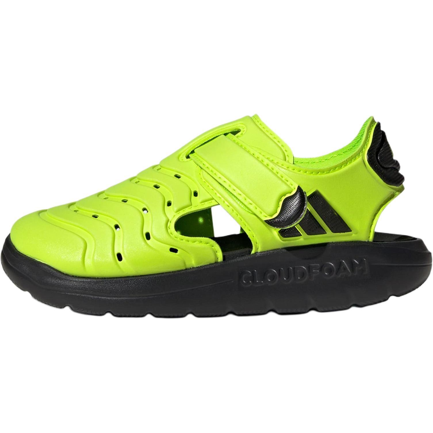 (PS) adidas Water Sandal 2 Lucid Lemon Black Kids HQ4994 EU 33