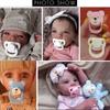 Cute Doll Magnet Pacifier Simulation Lovely Baby Kids Toy Dummy Nipples DIY Handmade Accessories Doll Supplies