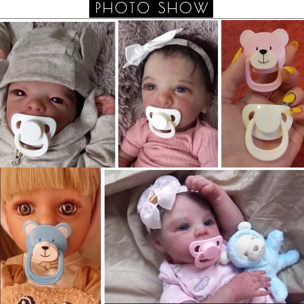 Cute Doll Magnet Pacifier Simulation Lovely Baby Kids Toy Dummy Nipples DIY Handmade Accessories Doll Supplies