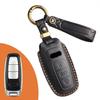 Suitable for New  A4L Leather Models Q5L, A7 Pure Handmade A5 Shell A6 Car Key Cover Men's Retro Style Car Accessories