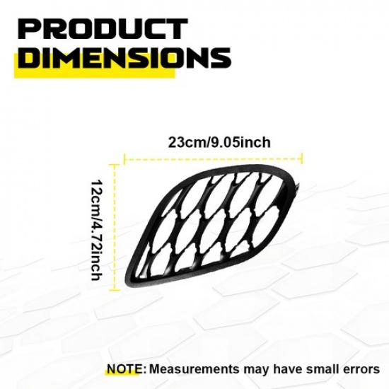 For Dodge Charger - Scat Pack 392 Widebody 2Pcs Fog Light Covers Grille