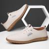 Fashion Spring Soft Sole Comfortable Casual Leather Shoes Fashionable White High-quality Sports Shoes Versatile Flat Bottomed Loafers