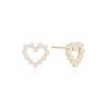 Heart Pearl Earrings (M) LPTN4029T