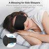 100% lichtblockierende Schlaf-Augenmaske für Männer und Frauen, druckfreie Schlaf-Augenmaske - ergonomisches Design 3D-hohle Augenmaske, praktisch für e