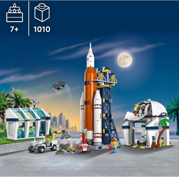 LEGO City 60351 Rocket Launch from the Cosmodrome