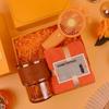 3IN1 Souvenir Gift Set Stylish Design with Paper Bag Practical Gift Sets Luxury Fan/Towel/Cup Gift Box Set Personalized Gifts