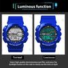 Sports Digital Electronic Watch 55mm Large Dial Sport Watch Outdoor Multifunction Watches Clock for Men Teen Student