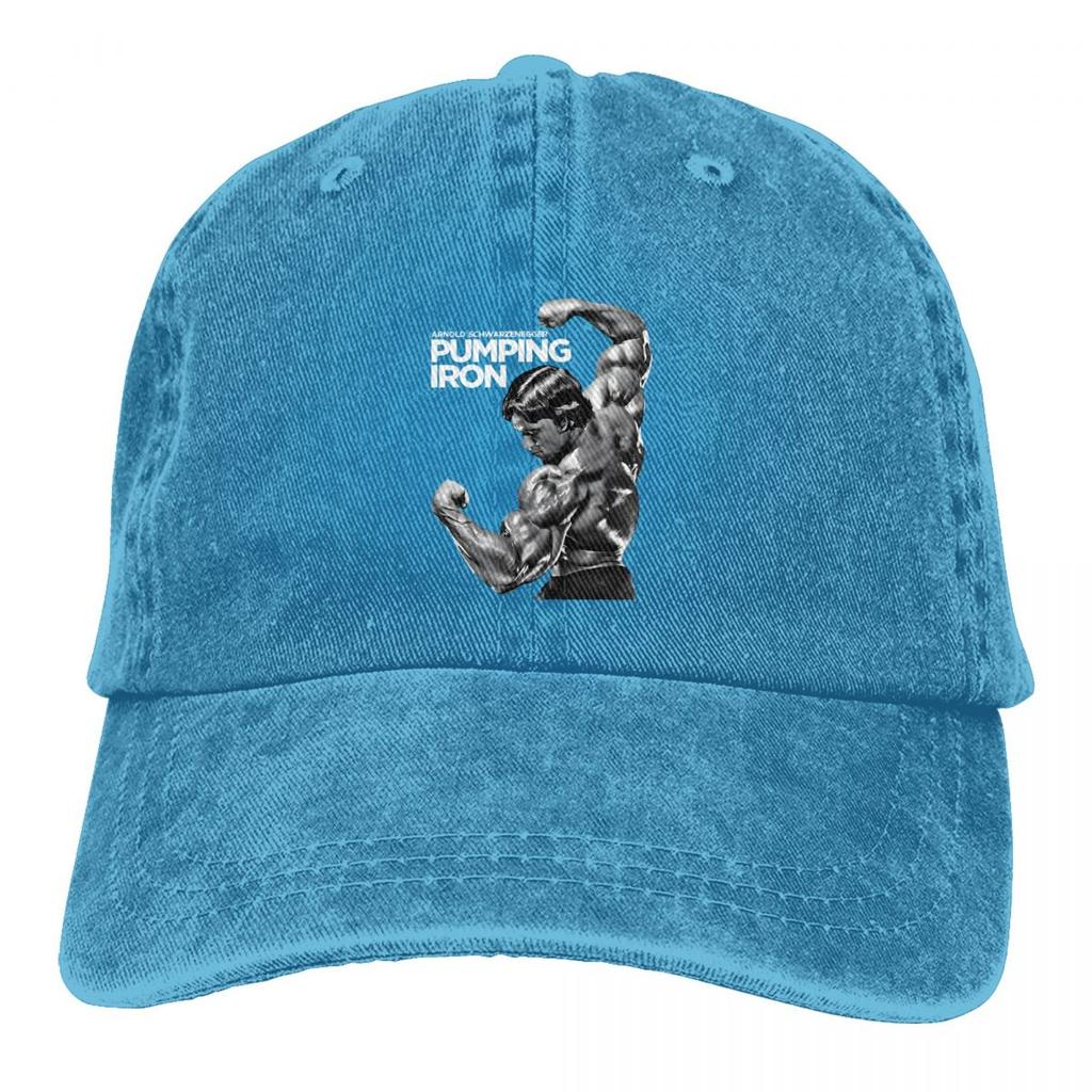 Arnold Schwarzenegger Pumping Iron Arnold Schwarzenegger Unisex and WoUnisexs Baseball Caps Adjustable Casual Cotton
