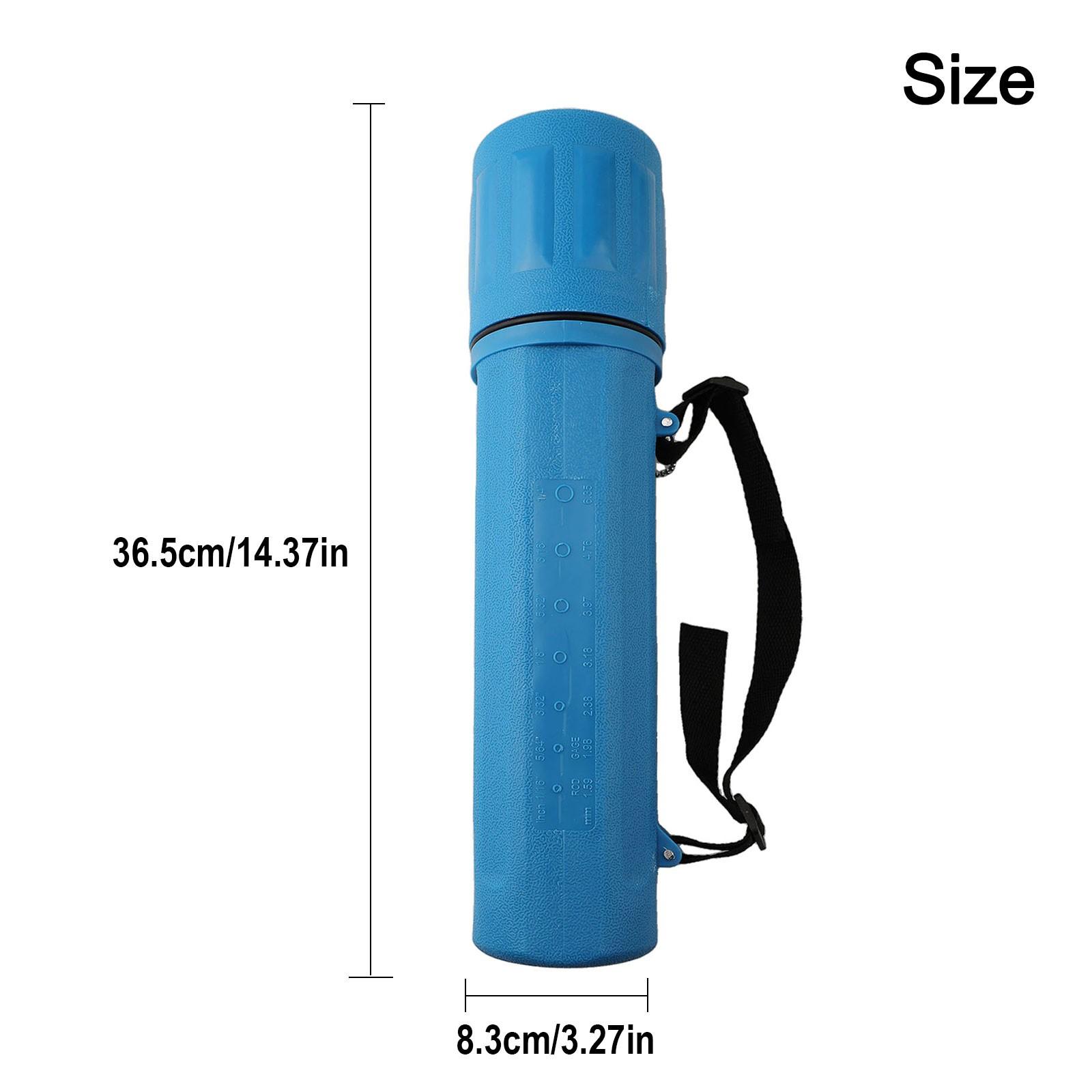 

Sleek Red Welding Rod Storage Tube Accommodates Electrodes Up to 350mm