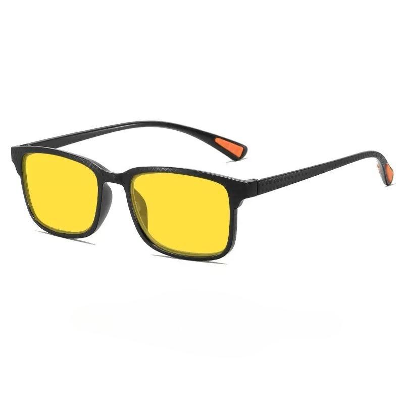 Men Women Fashion High Definition Night Vision Presbyopia Glasses Anti-Blue Light Anti-fatigue Ultra-light Reading Glasses +4.0