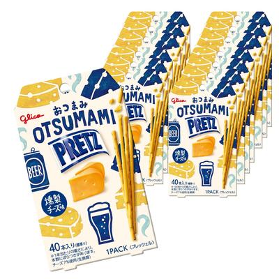 Pretz Snacks Pretz Sabor Queso Ahumado 24g x 14 piezas Snacks Pretzels Ezaki Glico pretz queso ahumado