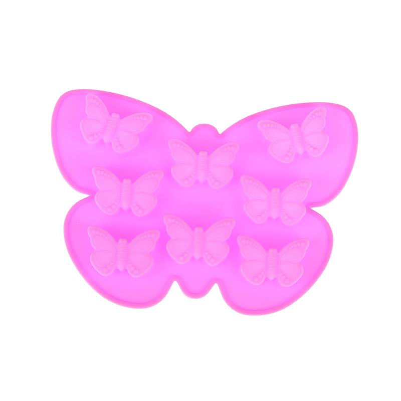 1Pc Butterfly Ice Cube Tray Jello Silicone Mold Diy Soap Making Bath Wax Melts Maker Kitchen Cake Decor Supplies