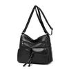 Dámská taška Vintage taška přes rameno Vícekapsá velkokapacitní taška crossbody