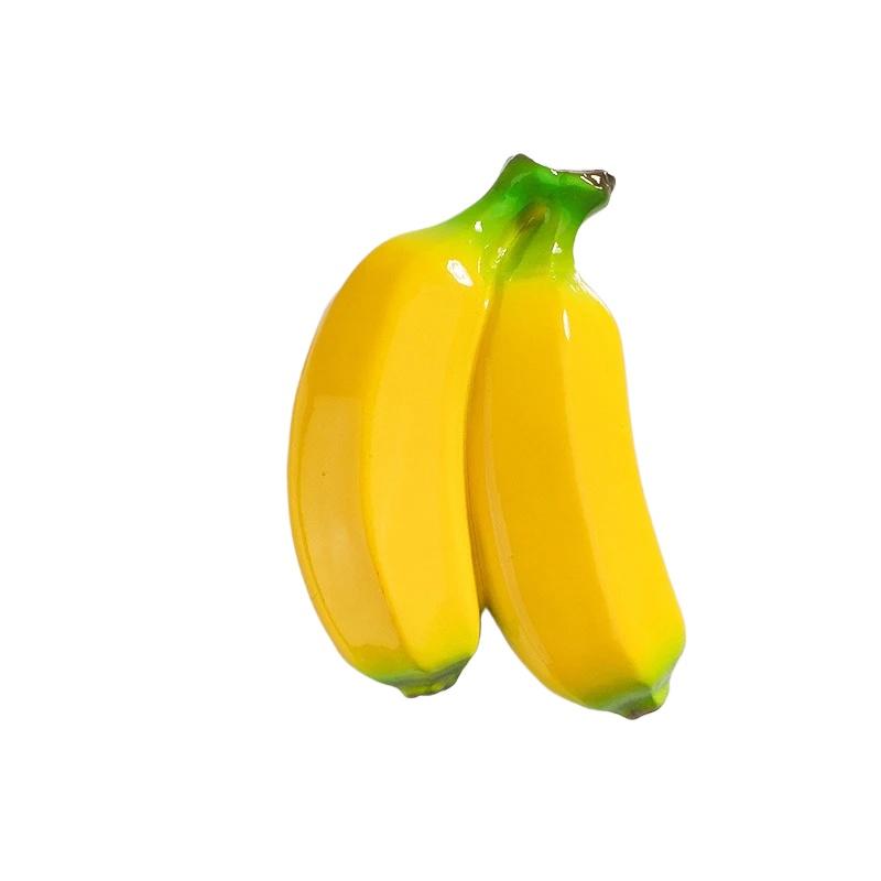 1PC 3D Fruit Refrigerator Sticker Nordic Ins Decoration Resin Fruit Magnetic Patch Kitchen Decor