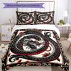 Dragon Bedding Set Breathable Duvet Cover with Pillowcases Decorative Bed Linen for Bedroom Home Decoration Birthday Gift