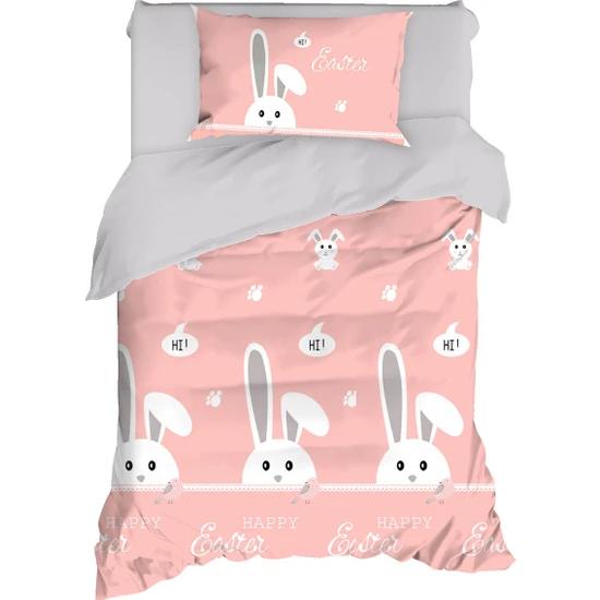 

Комплект пододеяльников Rabitto из натурального хлопка розового цвета