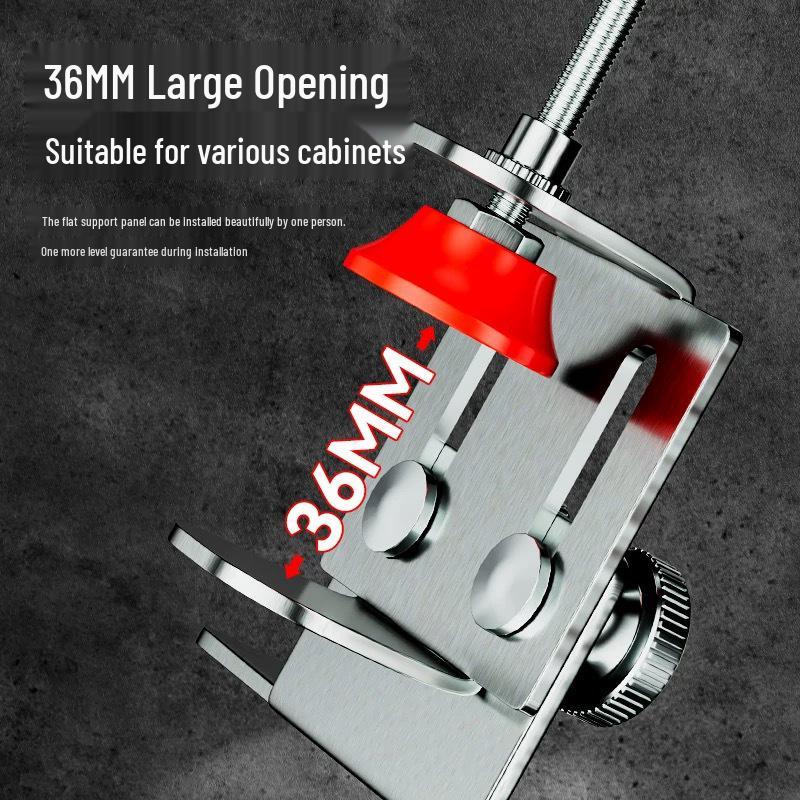 Multi-Functional Cabinet Door Positioning Tool for Floor, Wall-Mount, Wardrobe, and Storage Cabinets.