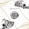 Charms Spring Flower Bead 925 Love Colorful Zircon Beads