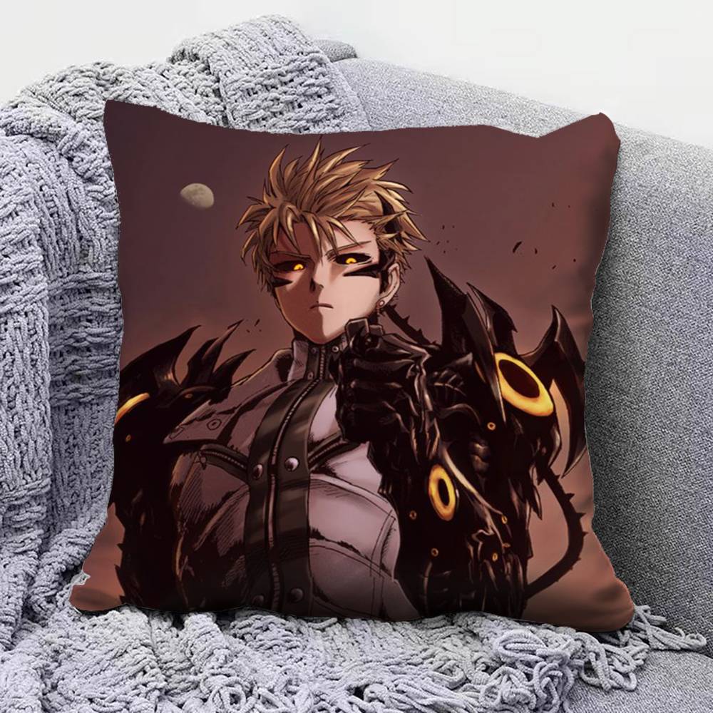 Anime T-Tatsumaki One Punch Man Pillow Covers, Home Sofa Cushion Covers And Aecorative Custom