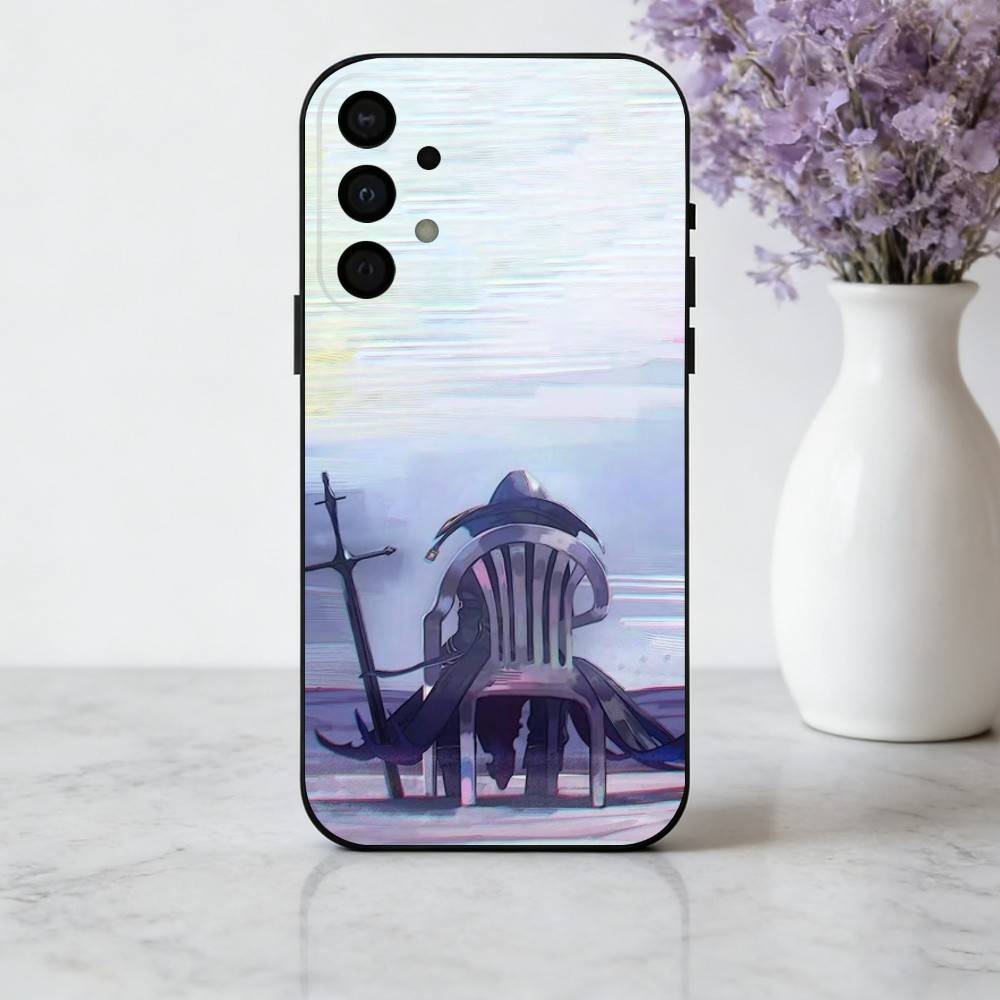 Manga The E-Eminence in S-Shadow phone Case For Samsung Galaxy A73,A72,A71,A70,A53,A52,A51,Others Soft Black Shell