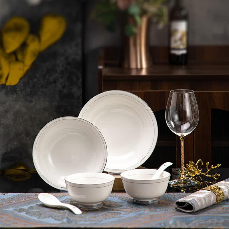 Imuzzi Japanese Style Ceramic Tableware Set, 6-Piece