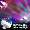 USB Car Atmosphere Light Auto Interior Environment Lights Plug Play Colorful LED Atmosphere Regulating Light USB Dust Decoration