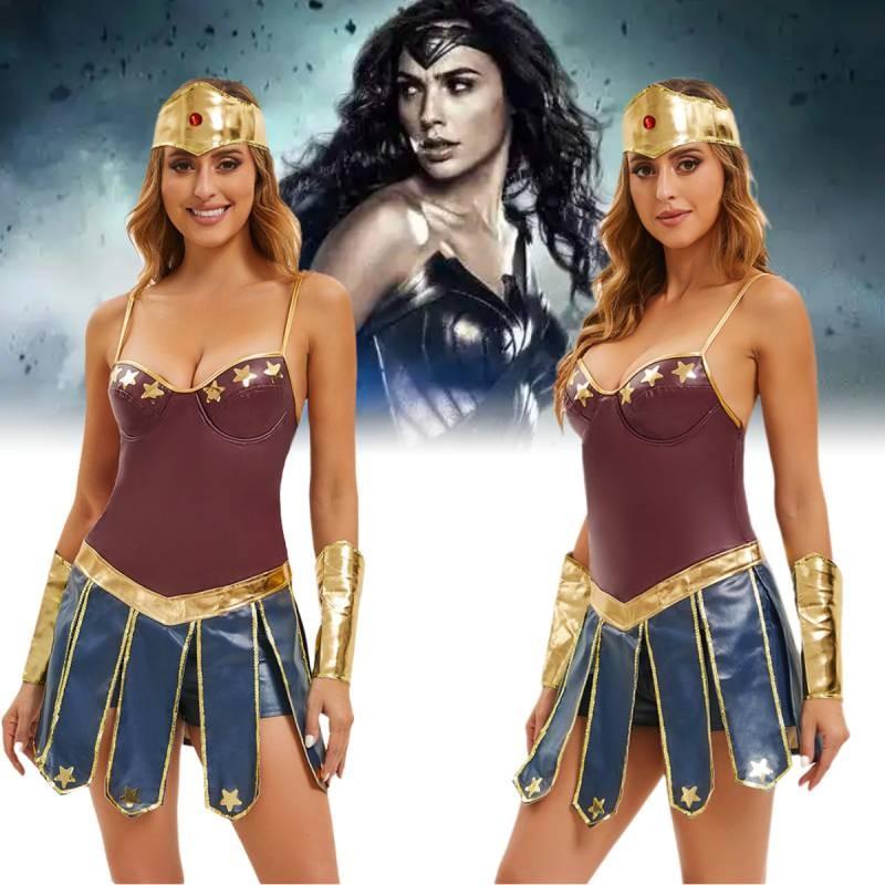 Stunning 2024 Wonder Woman Costume Greek Goddess Roleplay Outfit For Women