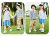 100% Cotton Dudu Home Kids Polo T-Shirt - Spring Arrival: Long Sleeve Boys & Girls
