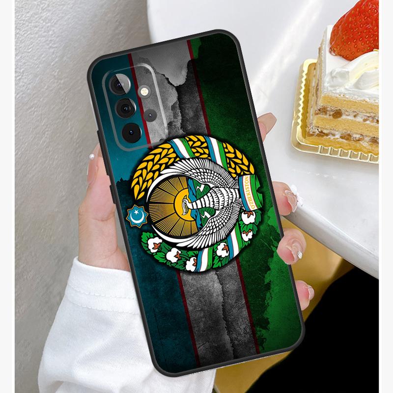 

Чехол с флагом Узбекистана для Samsung Galaxy A52 A32 A12 A14 A34 A54 A51 A71 A53 A33 A13 A15 A25 A35 A55 Samsung A32 4G