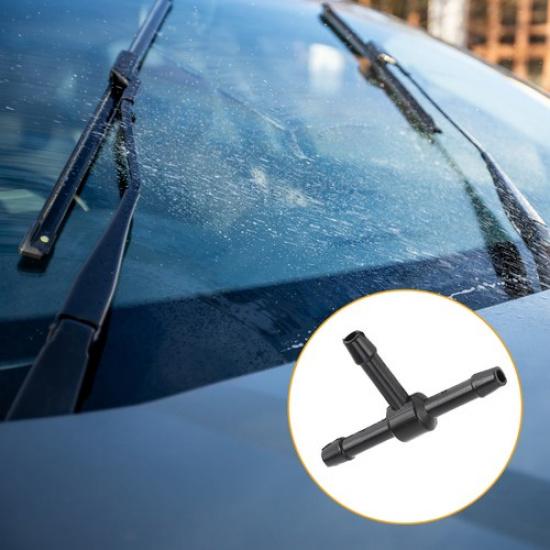 Twenty Vacuum Tubing Connector 1/8" Hose Tee Connector for Car Nylon Universal