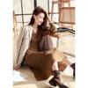Autumn New Sweater Long Dress Stunning High Sense with Knitted Dress Women's Clothing