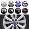 4 Stück 56/60/65mm Volkswagen Auto Radnabenkappe Aufkleber Radkappe Für VW R Golf Touran Octavia Motion GTI Polo Auto Zubehör
