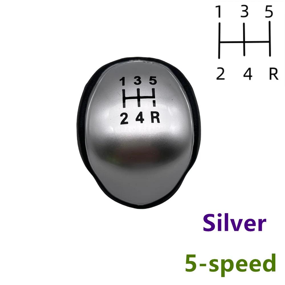 For Ford Mondeo IV S-MAX C-MAX Transit Focus MK3 MK4 Kuga Transit Car Gear Shift Knob 5/6 Speed PU Leather Lever Auto Parts