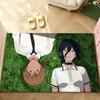 Anime C-Chainsaw M-Man Reze Carpet Bathroom Anti-slip Mat Door Mat Home Decoration Mat Entrance Door Mat Scratch-resistant Mat