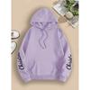 Christmas Hoodie Women, Snowman Print, Long Sleeve, Kangaroo Pocket, Drawstring, Casual Pullover, LOVE Christmas