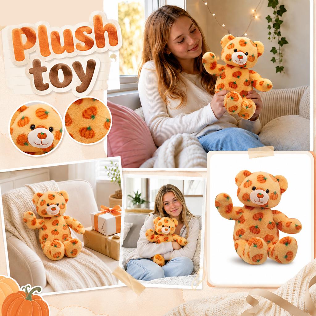 Plush Toy Doll, Stuffed Plush Doll for Children, Plushie for Boys and Girls, Birthday Gift for Kids