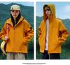 Unisex Windproof Water-Repellent Softshell Jacket: Spring/Autumn Lightweight Outerwear with Custom Logo