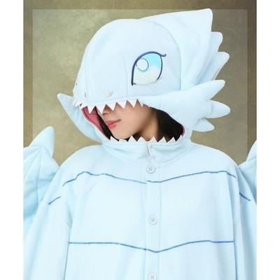 SAZAC Yu-Gi-Oh Duel Monsters Blue-Eyes White Dragon Cosplay Kigurumi Halloween