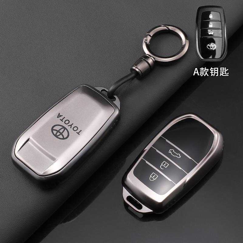 TPU Car Key Case Cover Accessory For Toyota Land Cruiser 200 300 Prado Crown TLK 200 Yaris Cross Hilux Innova Fortuner Camry 55