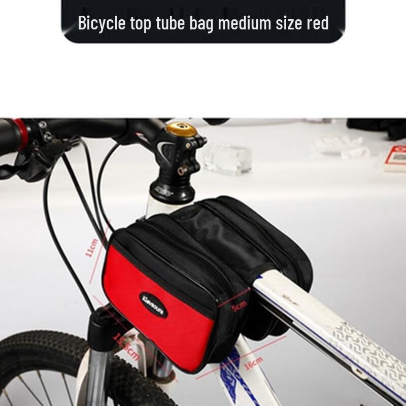 GEETHA Wasserdichte Oberrohrtasche für das Fahrrad
