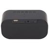 Alarm Clock Bluetooth Speaker Smart Speaker with Clock with 3 Adjustable Level BrightnessBlack