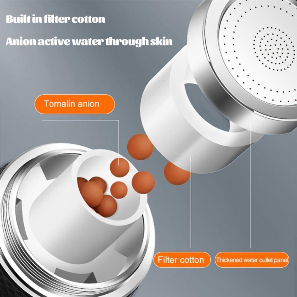 3 Modes Filter Faucet 360 Degree 90*38*24 Mm For Kitchen