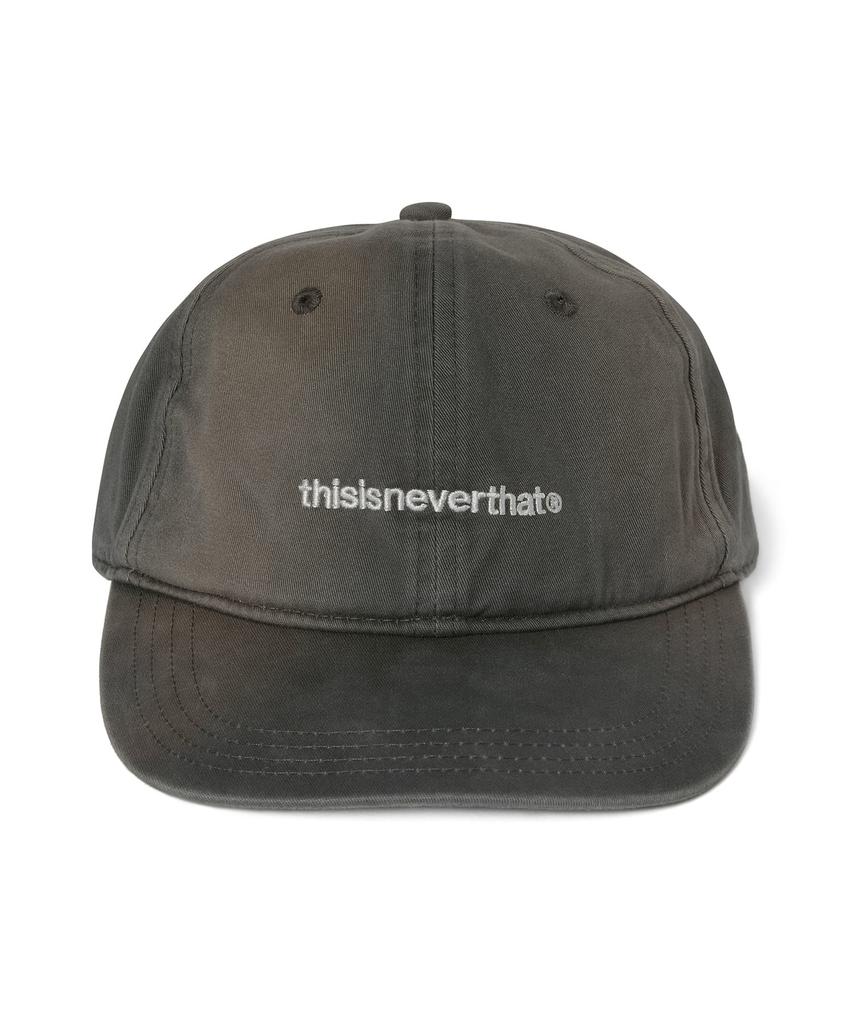 THISISNEVERTHAT Bleached T-Logo Cap Charcoal