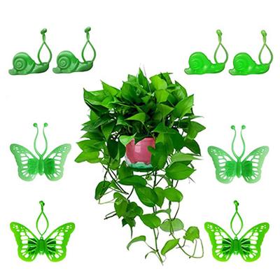20Pcs/Set Climbing Plant Clip Self-adhesive Non Marking Butterfly Plant Climbing Wall Fixture Clips