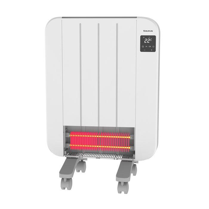 Taurus Radiateur électrique 1000w blanc - nepal 1000