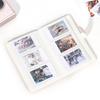 Portable Photo Storage Album Accommodates 108Pockets Pictures 3inch PU Leather Exterior Travel Friendly