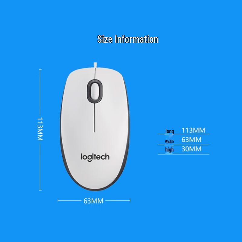 

Logitech M100r Wired Mouse