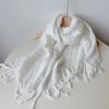 Versatile Retro Ethnic Solid Color Slender Cotton And Linen Scarf Women'S Summer Neck Protection Soft Thin Strip Shawl
